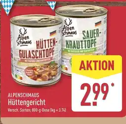 Aldi Nord Alpenschmaus hüttengulaschtopf Angebot