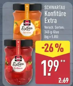 Aldi Nord Schwartau konfitüre extra aprikose Angebot