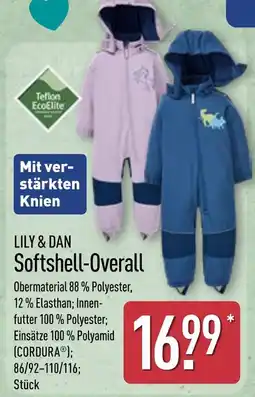 Aldi Nord Lily & dan softshell-overall Angebot