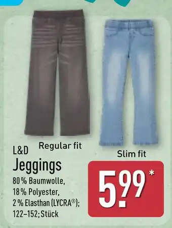 Aldi Nord L&d jeggings regular fit Angebot