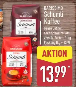 Aldi Nord Barissimo schümli kaffee crema intenso Angebot