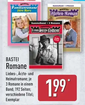 Aldi Nord Bastei familienromane fürs herz Angebot