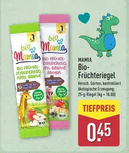 Aldi Nord Mamia bio früchtegetreideriegel apfel-banane Angebot