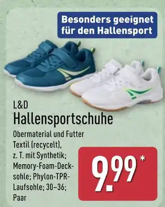 Aldi Nord L&d hallensportschuhe Angebot