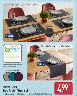 Aldi Nord Home creation tischset Angebot
