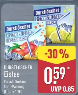 Aldi Nord Durstlöscher eistee pfirsich-geschmack Angebot