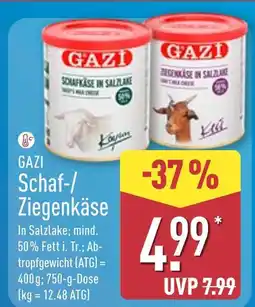 Aldi Nord Gazi schafkäse in salzlake Angebot