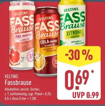 Aldi Nord Veltins fassbrause pink grapefruit Angebot