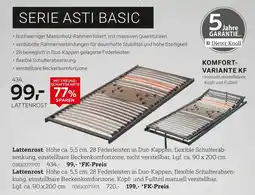 XXXLutz Dieter knoll lattenrost serie asti basic Angebot