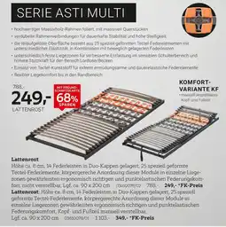 XXXLutz Lattenrost serie asti multi Angebot