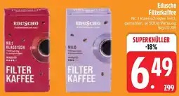 Edeka Eduscho Filterkaffee Angebot