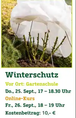 Pflanzen Kölle Winterschutz Angebot