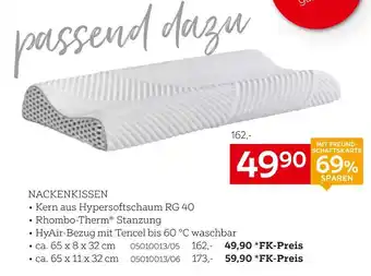 XXXLutz Body & soul nackenkissen Angebot