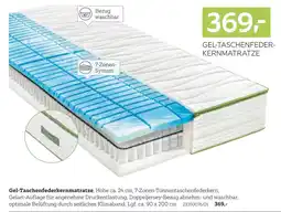 XXXLutz Valnatura gel-taschenfederkernmatratze Angebot