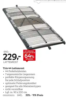 XXXLutz Trio 44 lattenrost Angebot