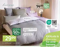XXXLutz Bio:vio satin-bettwäsche-garnitur „walle“ Angebot