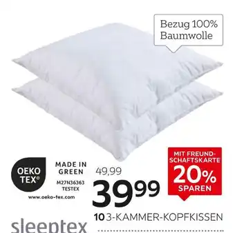 XXXLutz Sleeptex 3-kammer-kissen „ilu“ Angebot