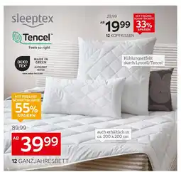 XXXLutz Sleeptex ganzjahresbett Angebot