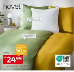 XXXLutz Novel satin-bettwäsche garnitur „segesta“ Angebot