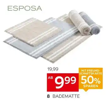 XXXLutz Esposa badematte „pata“ Angebot