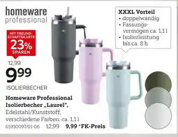 XXXLutz Homeware professional isolierbecher „laurel“ Angebot