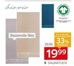 XXXLutz Bio:vio saunatuch „bonita“ Angebot