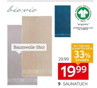 XXXLutz Bio:vio saunatuch „bonita“ Angebot