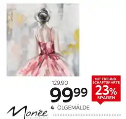 XXXLutz Monée ölgemälde „dame“ Angebot