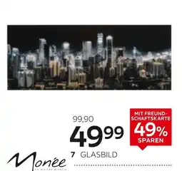 XXXLutz Monee glasbild „skyline“ Angebot