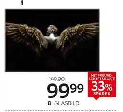 XXXLutz Monée glasbild „engel“ Angebot