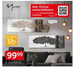 XXXLutz Monée ölgemälde „baum“ Angebot