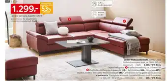 XXXLutz Leder-wohnlandschaft Angebot
