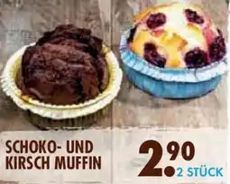 Edeka Schoko- und kirsch muffin Angebot