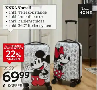 XXXLutz Disney home koffer „mickey mouse“ oder minnie mouse“ Angebot