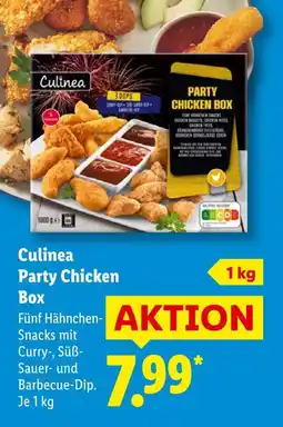 Lidl Culinea party chicken box Angebot