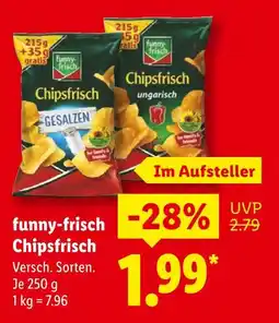 Lidl Funny-frisch chipsfrisch gesalzen Angebot
