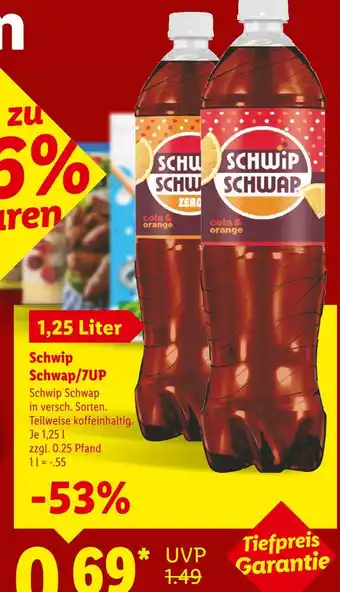 Lidl Schwip schwap schwip schwap/7up Angebot