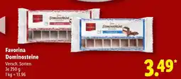 Lidl Favorina dominosteine zartbitter Angebot