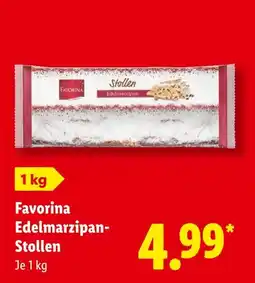 Lidl Favorina edelmarzipan-stollen Angebot