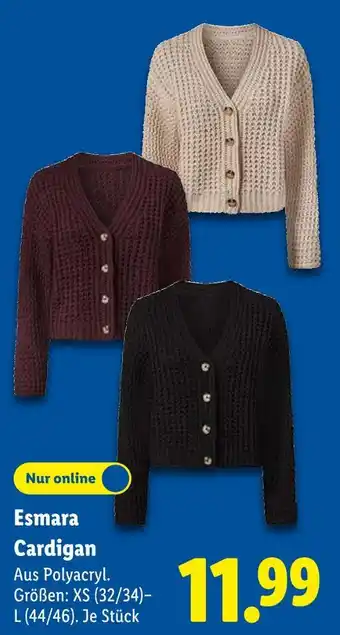 Lidl Esmara cardigan Angebot
