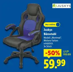 Lidl Juskys bürostuhl modell montreal Angebot