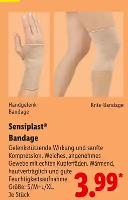Lidl Sensiplast handgelenk-bandage Angebot