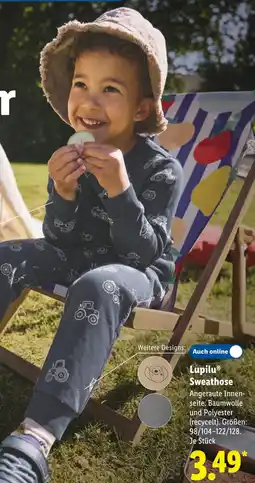Lidl Lupilu sweathose Angebot