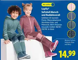 Lidl Lupilu softshell matsch- und buddeloverall Angebot