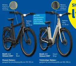 Lidl Shimano modell x.3 shimano cues Angebot