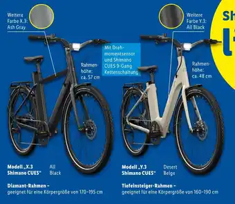 Lidl Shimano modell x.3 shimano cues Angebot