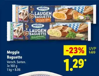 Lidl Meggle laugen baguette Angebot