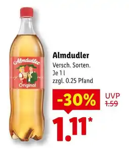 Lidl Almdudler original Angebot
