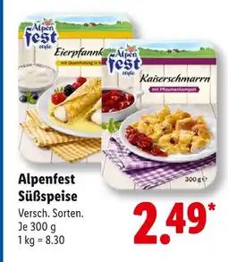Lidl Alpenfest eierpfannkuchen Angebot