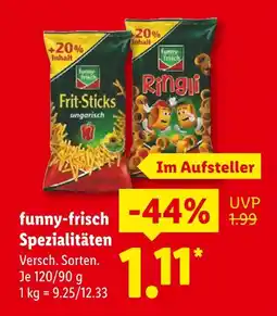 Lidl Funny-frisch frit-sticks ungarisch Angebot
